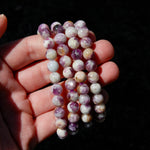 Gem Lepidolite Crystal Bracelet