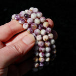 Gem Lepidolite Crystal Bracelet