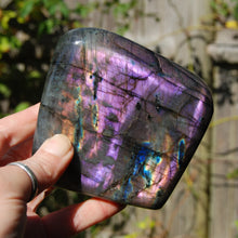 Load image into Gallery viewer, Purple Labradorite Crystal Freeform Tower
