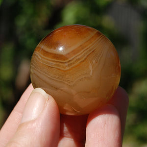 Banded Agate Sardonyx Crystal Sphere