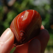 Load image into Gallery viewer, Banded Agate Crystal Palm Stone
