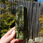 Serpentine Crystal Tower