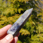 Purple Chalcedony Crystal Tower, Violet Agate,