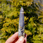 Purple Chalcedony Crystal Tower, Violet Agate