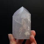 Dow Channeler Lavender Yttrium Fluorite Crystal Tower, Argentina