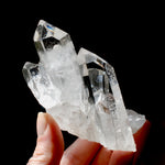 Cosmic Tantric Twin Channeler Lemurian Silver Quartz Crystal Starbrary Cluster Optical Corinto, Brazil
