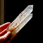 Colombian Blue Smoke Lemurian Quartz Crystal