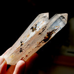 Colombian Blue Smoke Lemurian Quartz Crystal