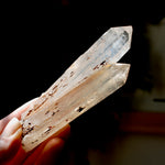 Colombian Blue Smoke Lemurian Quartz Crystal