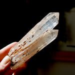 Colombian Blue Smoke Lemurian Quartz Crystal