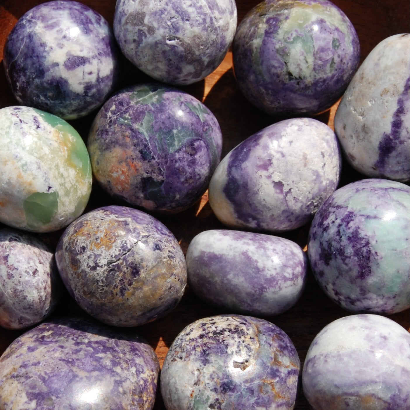 Bolivianite Crystal Tumbled Stones