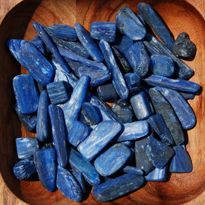 Blue Kyanite Crystal Blades, Raw Kyanite Crystals, Brazil