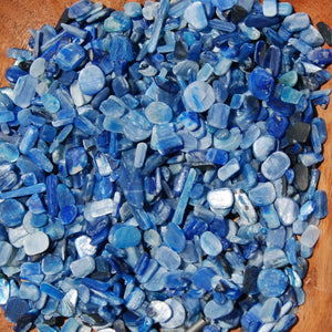 Blue Kyanite Crystal Blades, Extra Small Raw Kyanite Crystals