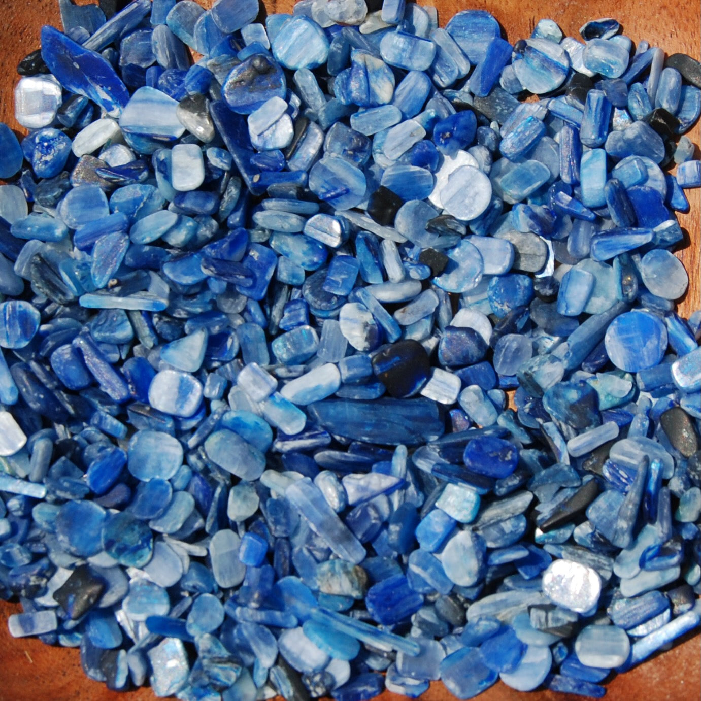 Blue Kyanite Crystal Blades, Extra Small Raw Kyanite Crystals