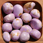 Phosphosiderite Crystal Tumbled Stones