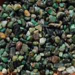 Genuine Emerald Crystal Tumbled Stones, Extra Small, Brazil