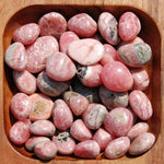 Rhodochrosite Crystal Tumbled Stones, Peru