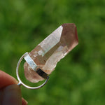 Inner Child Penetrator Pink Lithium Lemurian Seed Quartz Crystal Pendant