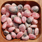 Rhodochrosite Crystal Tumbled Stones, Peru