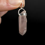 Teacher Student Pink Lithium Lemurian Seed Crystal Dreamsicle Pendant for Necklace