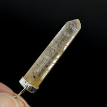 Load image into Gallery viewer, Dow Channeler Natural Golden Rutile Quartz Crystal Pendant for Necklace, Gold Rutilated Quartz
