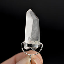 Load image into Gallery viewer, Cosmic Lemurian Seed Quartz Crystal Laser Pendant for Necklace
