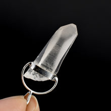 Load image into Gallery viewer, Cosmic Lemurian Seed Quartz Crystal Laser Pendant
