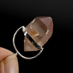 DT Pink Lithium Lemurian Seed Crystal Starbrary Pendant