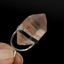 Load image into Gallery viewer, DT Pink Lithium Lemurian Seed Crystal Starbrary Pendant
