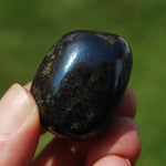 Blue Covellite Crystal Tumbled Stone