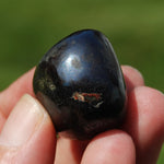 Blue Covellite Crystal Tumbled Stone