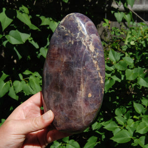 XL Lavender Rose Quartz Crystal Freeform Tower, Purple Rose Quartz, Madagascar