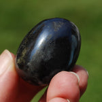 Blue Covellite Crystal Tumbled Stone