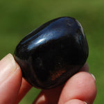 Blue Covellite Crystal Tumbled Stone
