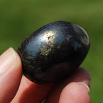 Blue Covellite Crystal Tumbled Stone