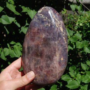 XL Lavender Rose Quartz Crystal Freeform Tower, Purple Rose Quartz, Madagascar