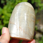 Green Moonstone Garnierite Crystal Freeform Tower