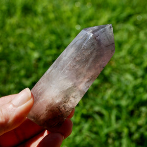 Dendritic Fluorite Crystal Tower, Lavender Pink Fluorite