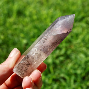 Dendritic Fluorite Crystal Tower, Lavender Pink Fluorite