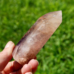 Dendritic Fluorite Crystal Tower, Magenta Pink Fluorite