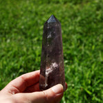 Smoky Amethyst Quartz Crystal Tower