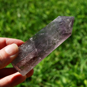 AAA Smoky Amethyst Quartz Crystal Tower, Brazil