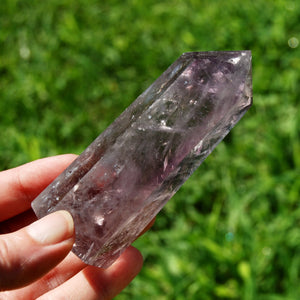 AAA Smoky Amethyst Quartz Crystal Tower, Brazil