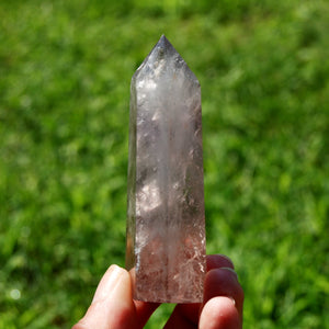 AAA Smoky Amethyst Quartz Crystal Tower, Brazil