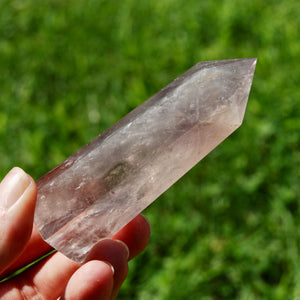 AAA Smoky Amethyst Quartz Crystal Tower, Brazil