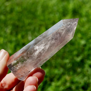 AAA Smoky Amethyst Quartz Crystal Tower, Brazil