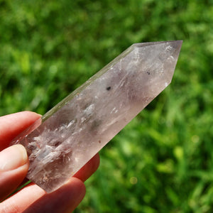 AAA Smoky Amethyst Quartz Crystal Tower, Brazil