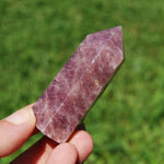 Purple Rose Quartz Crystal Tower, Lavender Rose Quartz