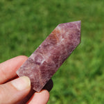 Purple Rose Quartz Crystal Tower, Lavender Rose Quartz