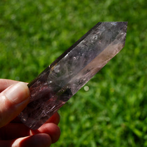 Smoky Amethyst Quartz Crystal Tower